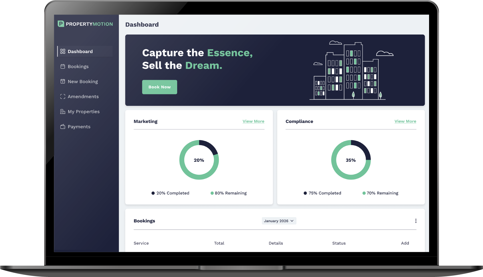 Property Motion Dashboard